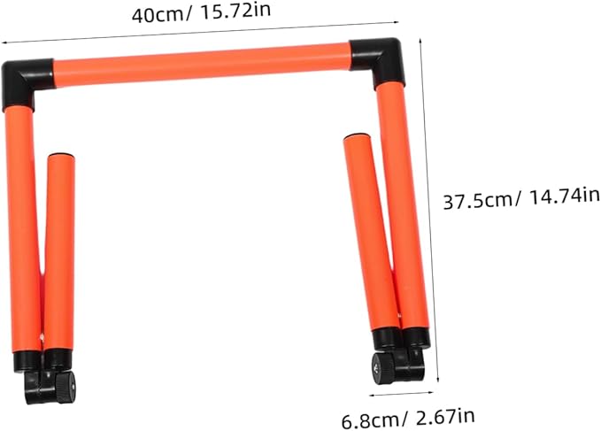 Football Agility Hurdles Speed Training Equipment for Athletes Durable Fitness Gear for Jump Training Speed Endurance Improvement for Soccer Basketball