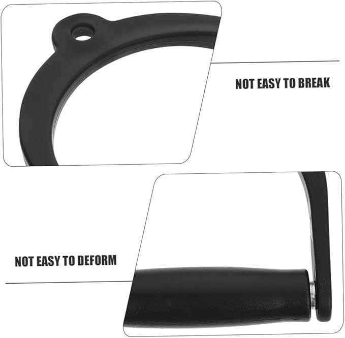 2pcs Workout Handles Ergonomic Cable Attachments for Strength Training Equipment Fitness Handles for and Home Gym Use