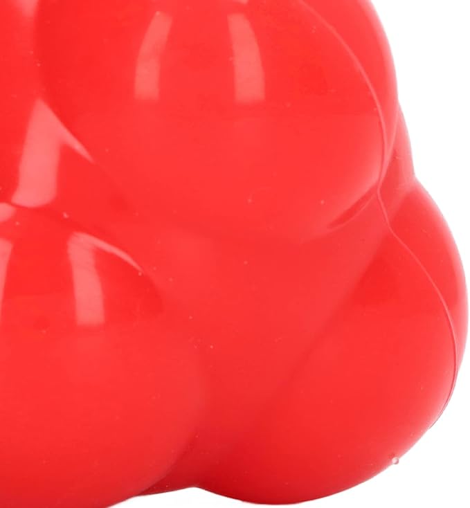 Hex Reaction Trainer Ball, Rubber Reaction Ball for Improving Hand Eye Coordination, Bright Color Reaction Catch Ball with Random Bounce, Portable Agility Training Tool for