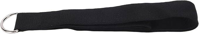 Pilates Straps with D Buckle, Cotton Neoprene Double Loop Strap for Home Gym Fitness Workout