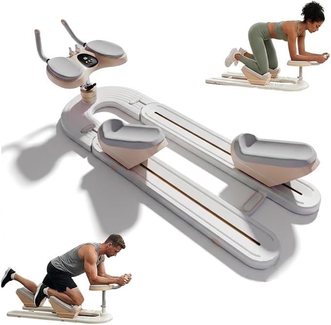 Spine Twist and Stretch Trainer Ab Machine Back Stretcher Core Workout Lower Back Training Full Body Stretch Crawling Exercise Fitness Twist Workout Waist Leg Training Machine