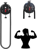Endless Rope Machine - Portable Cable Pulley System for Home Gym, 20kg Max Resistance, 4m Nylon Rope with Steel Core, Door/Wall Mountable for Full Body Workouts