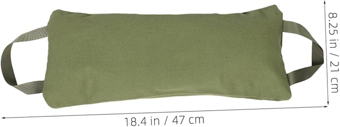 Toyvian Sandbag Weights for Exercise Portable Fitness Sandbag for Weightlifting Canvas Sand Bag for Leg Training Zippered Refilling Design for Home and Outdoor Workouts