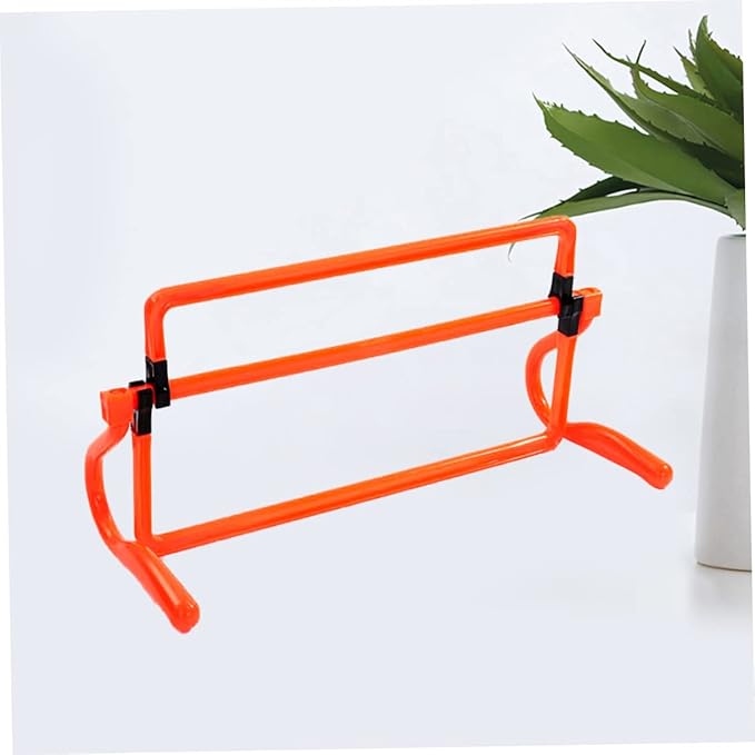 POPETPOP Removable Soccer Training Hurdles Agility Exercise Equipment for Sports Football Field Barriers for Enhanced Speed Coordination Orange
