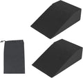 2 Pack Squat Wedge Block for Heel Elevated Squat Weightlifting Calf Stretcher Slant Board for Mobility Balance and Strength Performance