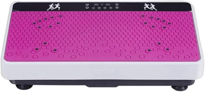 Micro Whole Body Vibration Plate Exercise Machine - Portable Exercise Equipment for Whole Body Fitness, Lymphatic Drainage, Weight Loss - Vibration Platform Machine, Max Weight 220 lbs