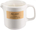 MELONY Soy Massage Oil Candle | Horeysuckle Galbanum | 2.82 OZ / 80G | Perfect Intensive Skin Treatment Candle | Nourishing with Almond Oil, Shea Butter & Cocoa Butter | Massage & Moisturise