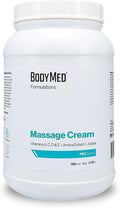 BodyMed Formulations Massage Cream, 1 gal. – Fragrance-Free, All-Natural Cream for Massage Therapy – Leaping Bunny Certified – with Arnica Extract & Jojoba – Non-Staining, & Paraben Free