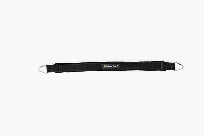 Balanced Body Medium Cotton or Padded Footstrap for Pilates Reformer, Compatible with Studio Reformer XSR or Revo Footbar, Pilates Equipment Accessory, 27.5 Inches