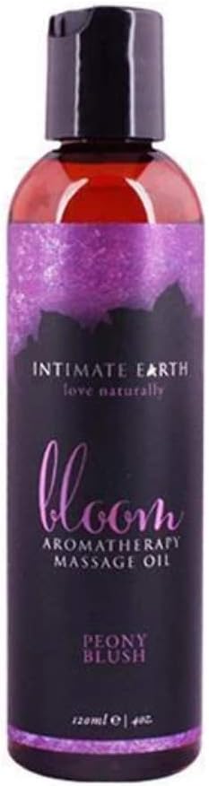 Intimate Earth Massage Oil, Bloom, 4 Ounce