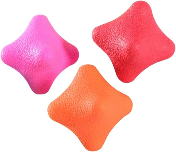Milisten 3 Pack Reflex Ball Reaction Training Ball for Agility Reflexes Reaction Speed for Tennis Baseball Basketball More Random