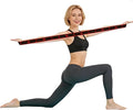 Fitness Resistance Band for Stretching and Yoga, Numbered Elastic Exercise Bands with Handles, Adjustable 8/10/12-Loop Design for Full Body Stretching and Pilates