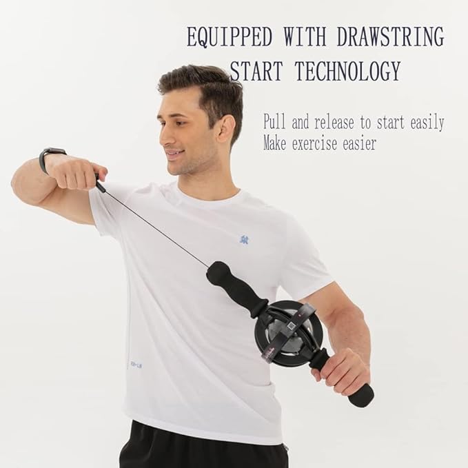 Arm Gyro Ball Core Trainer for Stronger Arm Bones and Muscle - Fitness Gyroscopic, Wrist Ball Gyro, Arm Strength Exerciser, Arm Hand Muscle Trainer Device