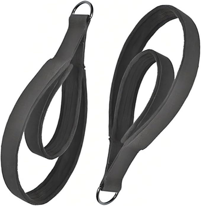 Double Loop Strap 1 Pair Pilates Yoga Double Loop Belt Fitness Equipment Strap for Gym Double Loop Yoga Pilates Strap