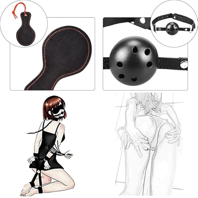 Fashion 12 Piece Nylon Pilates Training Set, Fun Wrist and Hip Exercise Equipment Cosplay Accessories [Purple], Couple Gift