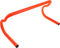 Orange PVC Football Training Hurdle with Detachable Structure for Speed and Power Improvement Lightweight Portable Sports Equipment for Speed and Core Exercises