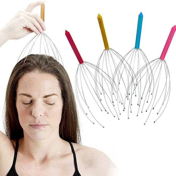 Healifty 12 Pcs Head Massager Scalp Massage Tool Scalp Massager Head Claw Massager