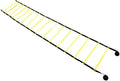 Agility Ladder, 16 Rung Heavy Duty Football Training Ladder, Adjustable Flat Plastic Rungs with Durable Nylon Straps, Ideal for Speed, Agility & Coordination Training for
