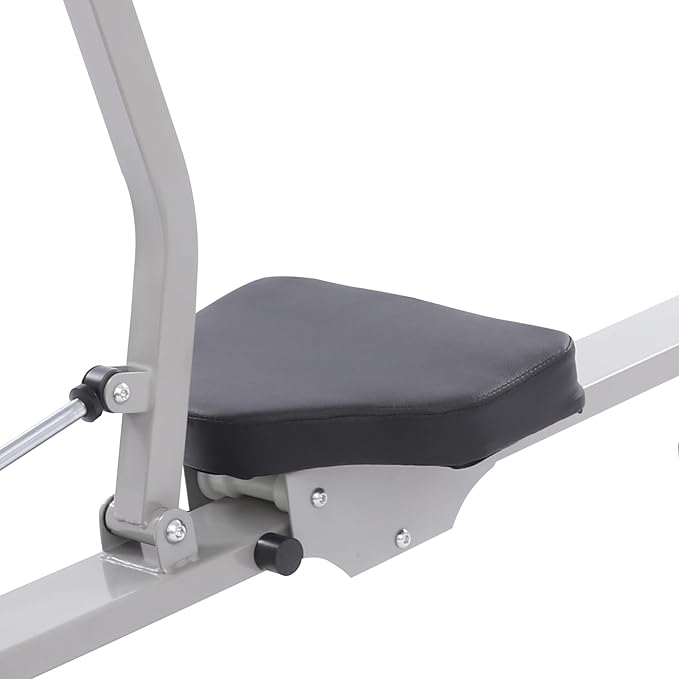 Rowing Machine for Home, Foldable Magnetic Rower with 12-Level Silent Resistance & LED Monitor, Compact Rowing Machine for Gym Exercise