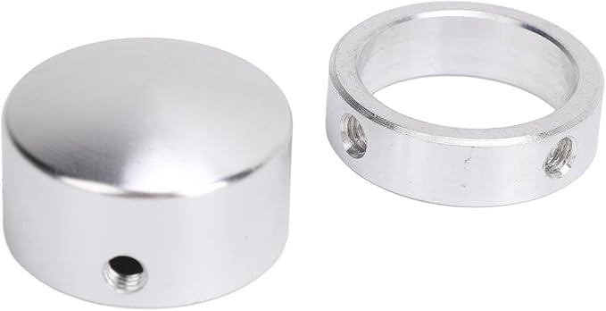 aqxreight Fitness Equipment Handle End Cover 1 Inch Aluminum Strength Training Equipment Handle End Cover Attachment for Gym Material Equipment Handle End CoverStrength Traini