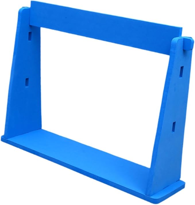 Agility Training Hurdle,Agility Speed Training Equipment,Improves Strength Jumping Bar Set Adjustable for Football Athletic, Blue
