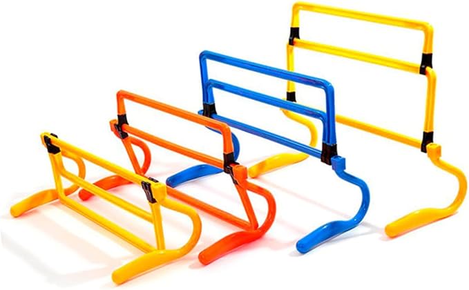 Sports Ladder Sports Equipment Athletic Gear Hurdles for Kids Football Agility Exercise Hurdles Soccer Field Obastacles Training Equipment Multicolor Football Training Yellow