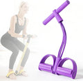 21 Fitness Resistance Bands with 4 Tube Pedal Ankle Puller, 2026 New Multifunction Elastic Yoga Resistance Band for Home Gym Use