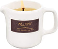 MELONY Soy Massage Oil Candle | Coconut | Low Temp | 2.82 OZ / 80G | Perfect Intensive Skin Treatment Candle | Nourishing with Almond Oil, Shea Butter & Cocoa Butter | Massage & Moisturise
