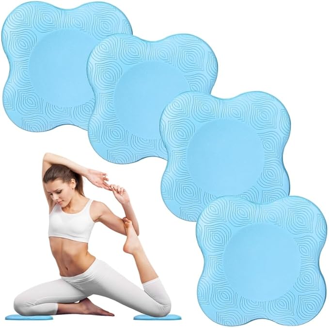 2 packs Yoga Knee Pad Mats Extra Thick for Knees Elbows Wrist Hands Head Foam Pilates Kneeling pad Yoga Knee Cushion Thick Exercise Pads for Knees Elbows Wrist Hands Head Foam Pilates Kneeling pad，Support Foam Pads for Women and Men