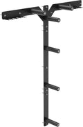 Mikolo Weight Plate Storage Rack, Wall Mounted Weight Plate Holder, Bumper Plate Storage for Home Gym, Fit 1" and 2" Plates