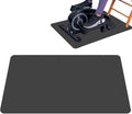 Exercise Bike Trainer Mat, Exercise Equipment Protective Floor Mat for Under Stationary Bike, Spin Bike, Fitness Equipment