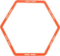 Compatible for 60cm Hexagon Agility Rings Training Ladder Speed Hurdles Soccer Basketball Rugby Gym Equipment