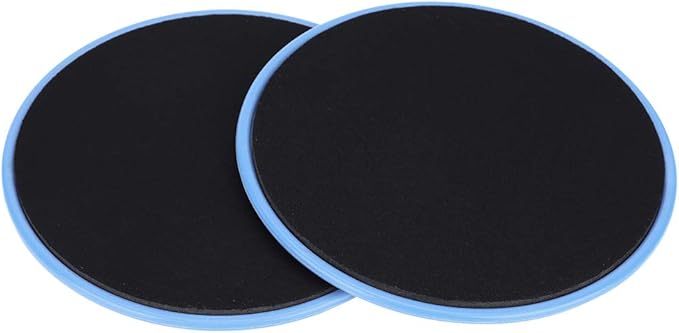 2Pcs Exercise Sliding Discs, Fitness Core Sliders for Full Body Workout, ABS Discs for Wood Carpet Rug Tile, Portable Workout Equipment for Gym Yoga Dance Physical