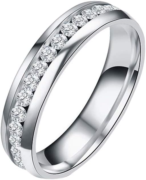 Health Care Weight Loss Fat Burning Slimming Magnetic Ring Rhinestone Jewelry Couple's Birthday Gift