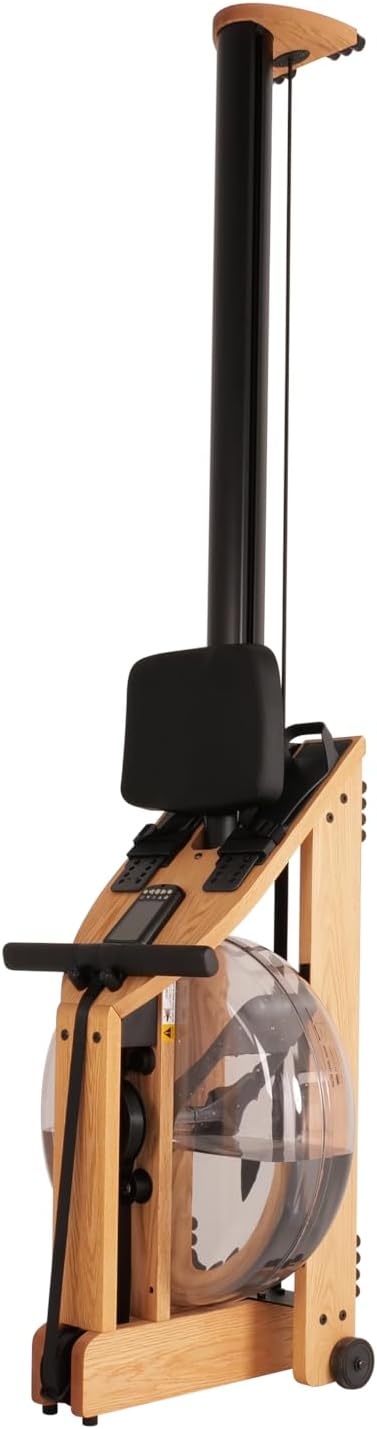 WaterRower Hybrid BLE Oak Rowing Machine with BLE Monitor | USA Made Water Rower | Original Handcrafted Erg Row Machine for Home Use & Gym