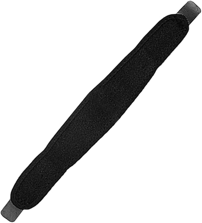 VANZACK Adjustable Patellar Knee Strap with Breathable Silicone Pads, Dual-Side Support Knee Brace for Relief and Sports Protection, Black, Unisex Joint Wrap for Running and Exercise