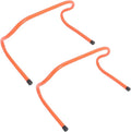 VALICLUD 2pcs Training Hurdles for Agility and Speed, 23cm Plastic Professional Sports Hurdles, Wear-Resistant Running and Soccer Training Equipment for Youth