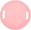 Artibetter Ab Roller Wheel with 4 Rollers and Knee Pad, Core Exercise Equipment for Home Fitness, Pink Fitness Slider Disc for Abdominal Workout and Strength Training