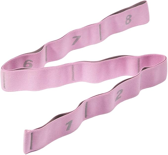 Resistance Bands for Working Out, 8-Levels Elastic Adjustable Exercise Bands for Men & Women,Booty Legs,Pilates,Yoga,Body Stretching,Stretching Bands for Physical Therapy,Gym,Fitness,Training