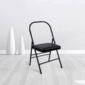 Yoga Chair,Backless Yoga Chair Prop,Pilates Chair,Strength Training Inversion Equipment,Yoga Chair Iyengar,Foldable and Portable Folding Stools for Yoga,Black Triple Beam