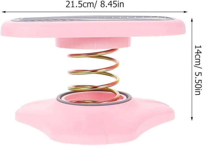 Ankle Leg Exercisers,Multi Functional Exercise Ankle Footstool, Toilet Companion Footstool, Office Or Daily Rest, Relaxing Feet and Legs(Pink,1pcs)