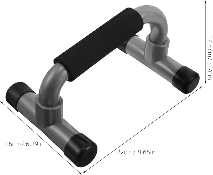 1 Pair H-structure Push up Bars Gymnastic Handles Strength Training Equipment for Home Workout Fitness Pushup Stands Suitable for Men and Beginners