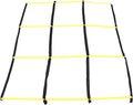 Kisangel Football Ladder: Nine-Square Agility Ladder for Soccer Training - Athletic Speed Training Tool for Footwork - Football Agility and Fitness Workouts Supply