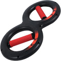 HEMOTON Multifunction 8-shaped Hand Grip Strengthener Red 20kg Heavy Grip for Fitness Forearm and Wrist Exercise Strength Training Device for Home and Gym