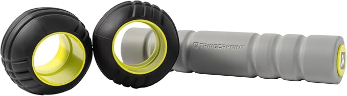 TriggerPoint Transformer Roller- Multi-Density Adjustable Massage Roller for Deep Tissue & Muscle Recovery - Relieves Tight, Sore Muscles & Kinks, Improves Mobility & Circulation - Four configurations