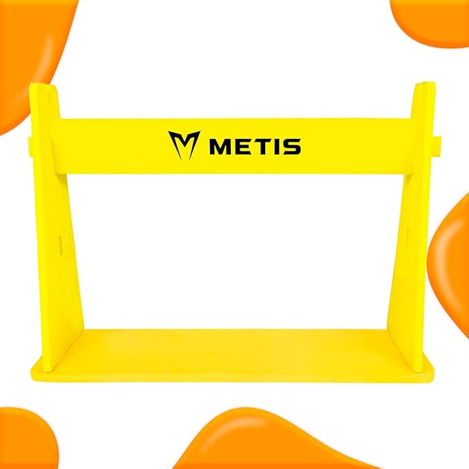 FORZA METIS Junior Foam Hurdles [Set of 4] – Adjustable Speed Training Hurdles for Young Athletes – Choice of 4 Vibrant Colors