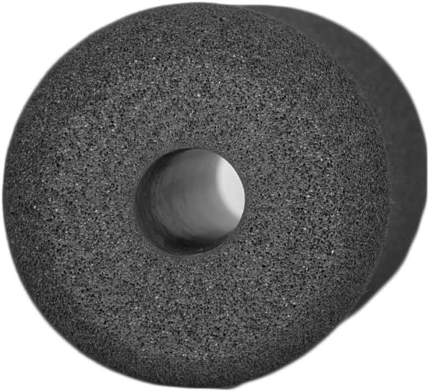 Foam Foot Pads Rollers Two Pair for Home Gym Exercise Machines Equipments Replacements with 1 Inch(2.5cm) Rod (Foam 5.71" X 2.95" Od X 0.87" Id)