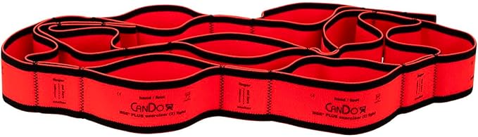 CanDo Multi-Grip Exerciser Plus, 6 Foot Exerciser, 9 Loops,