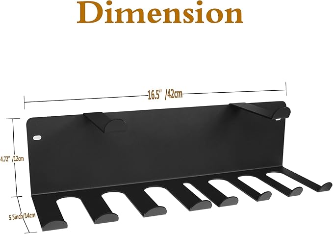 2 Tier Multi-Purpose Heavy Duty Storage Rack for Resistance Bands, Straps, Jump Ropes, Foam Rollers, Chains, Weight Belts, Tools