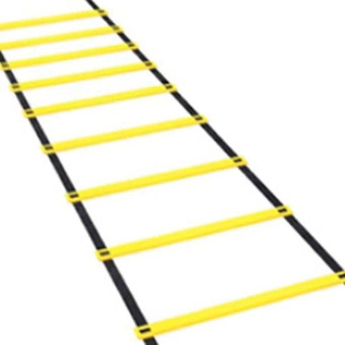 SUNGOOYUE Agility Ladder, 12 Rung 20ft Speed Agility Training Equipment Set with Carrying Bag, for Soccer Training Sports Coordination Workout